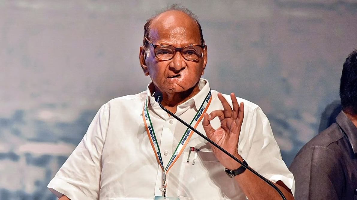 Sharad Pawar : जयंत पाटील यांच्याबाबत शरद पवार यांचं मोठं विधान