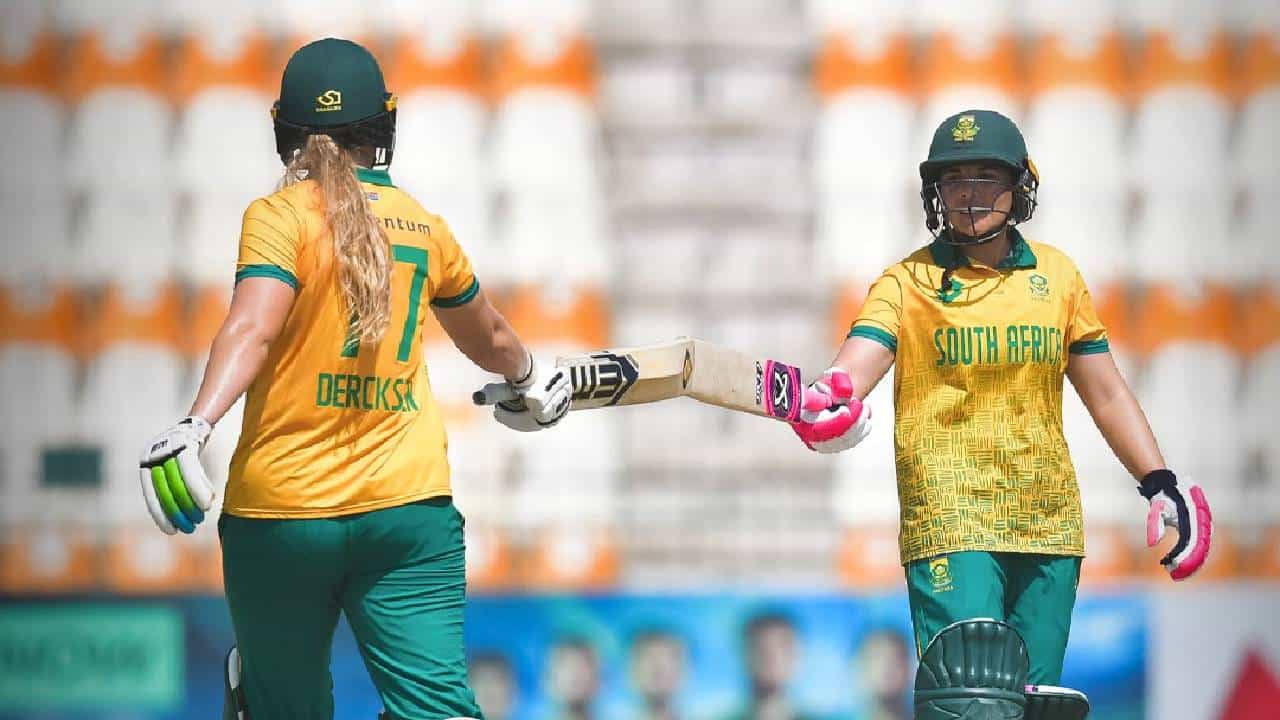 SAw Vs WIw : दक्षिण अफ्रिका आणि वेस्ट इंडिज आमनेसामने, नाणेफेकीचा कौल जिंकत लॉरा वॉल्ववार्ड्टने निवडली..