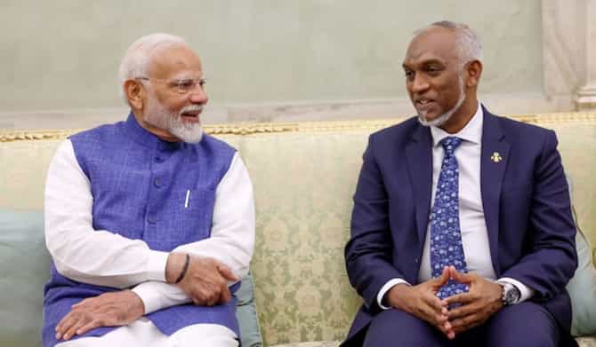 मालदीवच्या राष्ट्राध्यक्षांचं मन परिवर्तन, चीनकडून हिसकावून भारताला दिला...