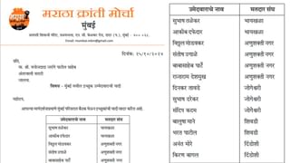 मुंबईत महायुती आणि मविआची धाकधूक वाढवणारी बातमी, मराठा क्रांती मोर्चाचं मोठं पाऊल