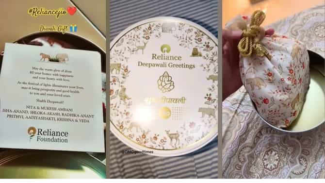 Mukesh Ambani Diwali Gift: मुकेश अंबानी यांनी दिले असे दिवाळी गिफ्ट, कर्मचाऱ्यांनी व्हिडिओ काढून केला शेअर