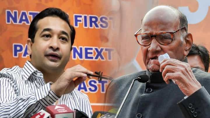 तुतारी पक्ष मुस्लिम लीगचा पार्टनर? नितेश राणेंचा हल्लाबोल, काय केलं वक्तव्य? तुतारी पक्ष मुस्लिम लीगचा पार्टनर? नितेश राणेंचा हल्लाबोल, काय केलं वक्तव्य?