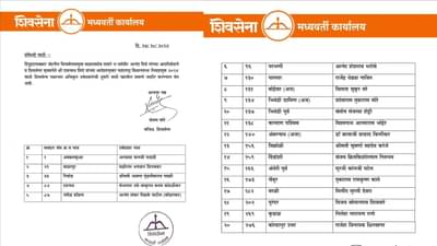 Shiv Sena Shinde Group Candidates List : शिंदे गटाकडून उमेदवारांची दुसरी यादी जाहीर, अनेक मोठ्या नेत्यांच्या नावाचा समावेश