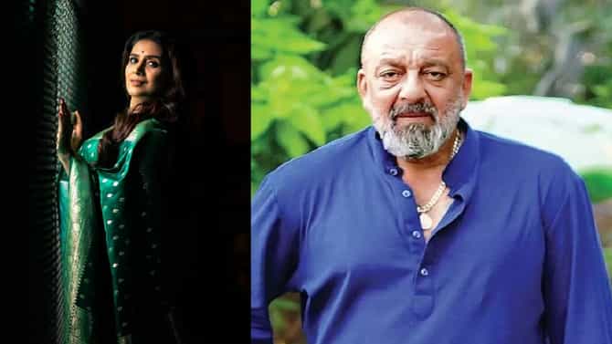 मराठमोळ्या अभिनेत्रीसोबत संजय दत्तचा रोमँटिक सीन, घाबरलेल्या अवस्थेत कसा झाला सीन शूट?