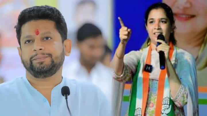 ''खबरदार! माझ्या बापाविषयी बोलाल तर...'', बाळासाहेब थोरातांच्या मुलीनं सुजय विखेंना भरला दम ''खबरदार! माझ्या बापाविषयी बोलाल तर...'', बाळासाहेब थोरातांच्या मुलीनं सुजय विखेंना भरला दम