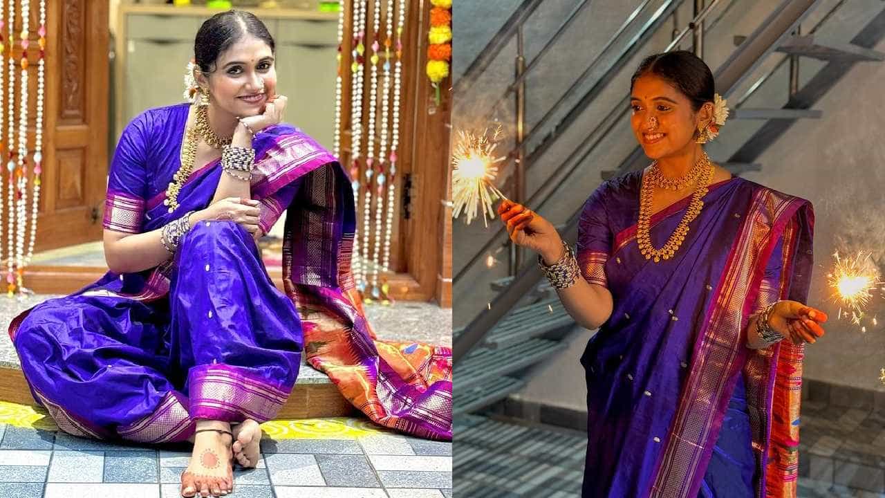 सध्या सगळीकडे दिवाळीचा सण साजरा केला जात आहे. कलाकारही आपल्या कुटुंबियांसोबत दिवाळी साजरी करत आहेत. अभिनेत्री रिंकू राजगुरुने देखील दिवाळीतील खास क्षणाचे फोटो शेअर केलेत.