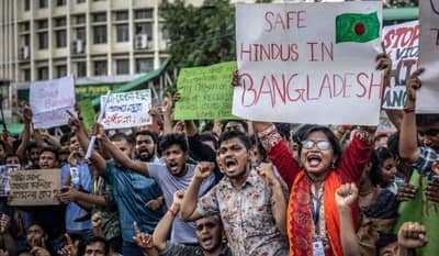 बांगलादेशमध्ये हिंदूंची संख्या घटली, पाहा आता देशात किती हिंदू उरलेत?