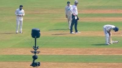 IND vs NZ: मुंबई कसोटीत स्पायडर कॅमेरामुळे घडलं असं काही, अखेर पंचांना घ्यावा लागला निर्णय