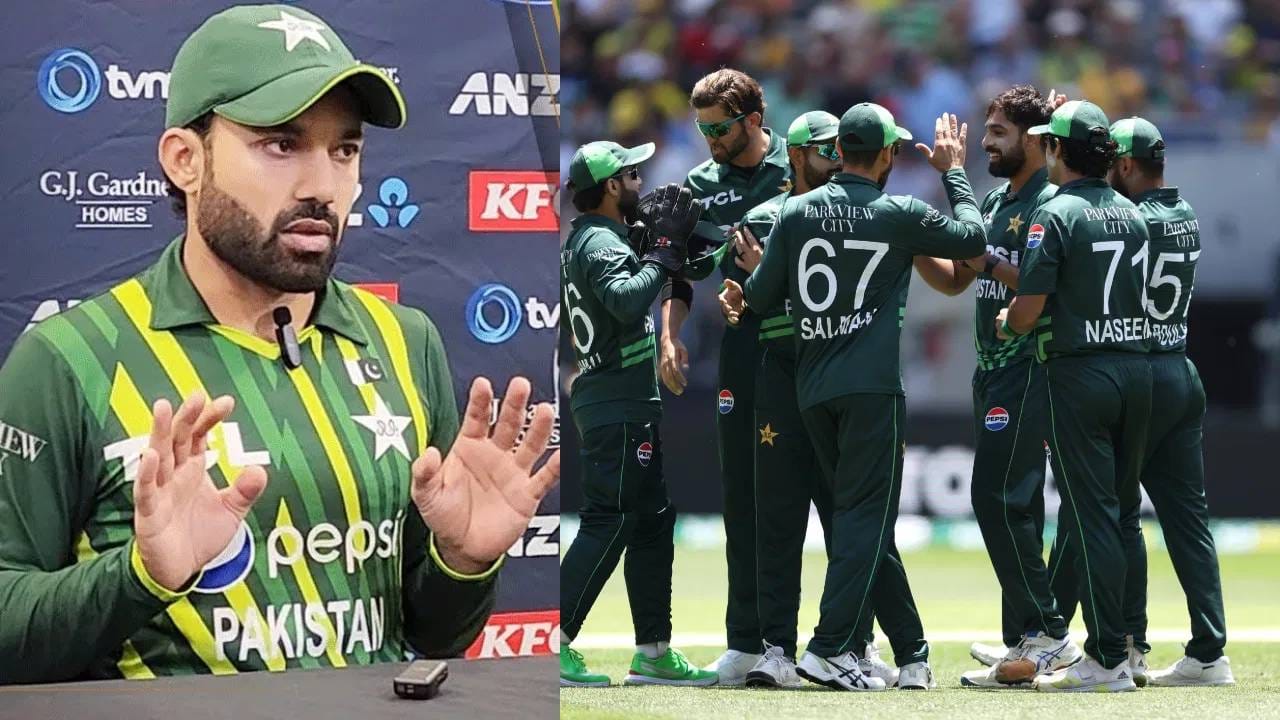 Pakistan Razwan Rakshah ऑस्ट्रेलियाविरुद्ध वनडे मालिका जिंकताच पाकिस्तानचा कर्णधार रिझवानचं ...
