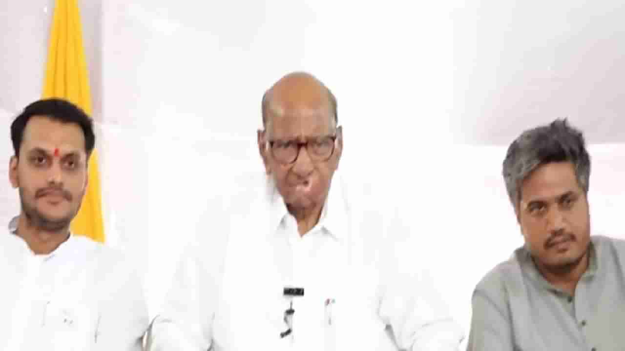 Sharad Pawar : केसाने गळा कापायचा..., आरआर पाटील यांच्याबद्दलच्या अजित पवारांच्या वक्तव्यावर शरद पवार म्हणाले...