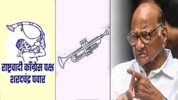 Sharad Pawar NCP : पिपाणी अन् तुतारीचं कन्फ्यूजन, शरद पवार गटाच्या 9 उमेदवारांचे बाजले बारा, ट्रम्पेटचा बसला फटका