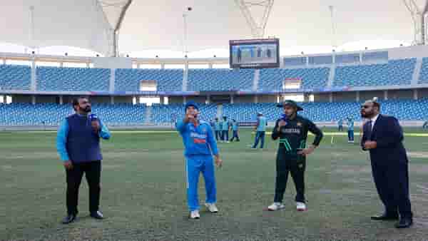 IND vs PAK Toss : पाकिस्तानने टॉस जिंकला, टीम इंडियाकडून वसईच्या आयुष म्हात्रेला संधी