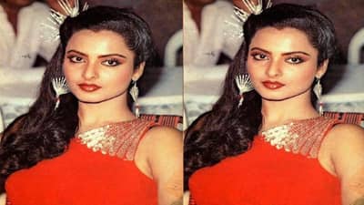 तेच डोळे, तोच चेहरा ... हुबेहूब रेखा सारख्या दिसणाऱ्या तरुणीला पाहून नेटकरी थक्क!