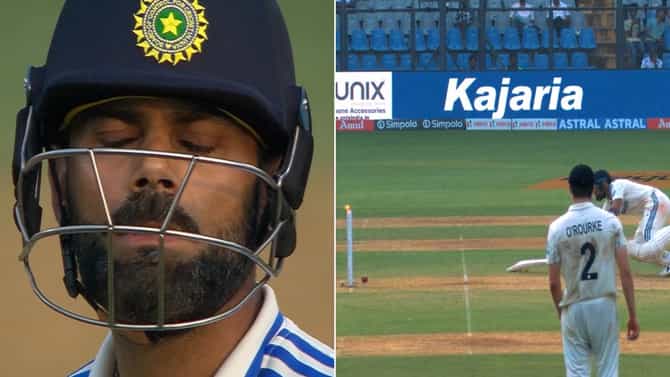IND vs NZ : काय गरज होती? विराट कोहली 200 व्या डावात रन आऊट, व्हीडिओ व्हायरल