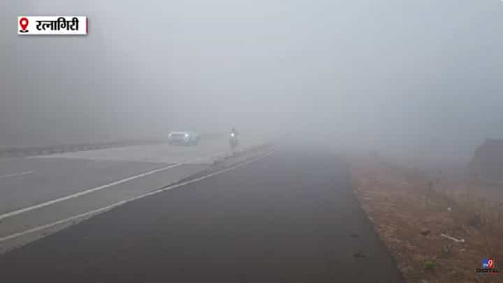 दाटले रेशमी धुके... मुंबई-गोवा महामार्गावर धुक्याची चादर; परशुराम घाटात वाहतूक मंदावली दाटले रेशमी धुके... मुंबई-गोवा महामार्गावर धुक्याची चादर; परशुराम घाटात वाहतूक मंदावली