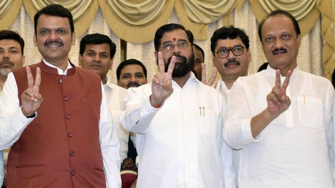 Maharashtra CM Swearing : महायुतीचा ग्रॅंड शपथविधी सोहळा