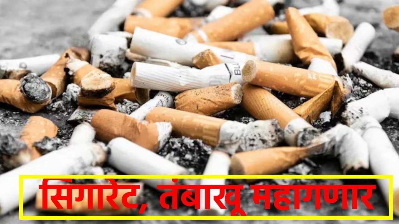 GST Cigarettes : तंबाखू-सिगरेटसह या वस्तू महागणार, 35 टक्के कर वाढवण्याची शक्यता, उद्या होणार फैसला