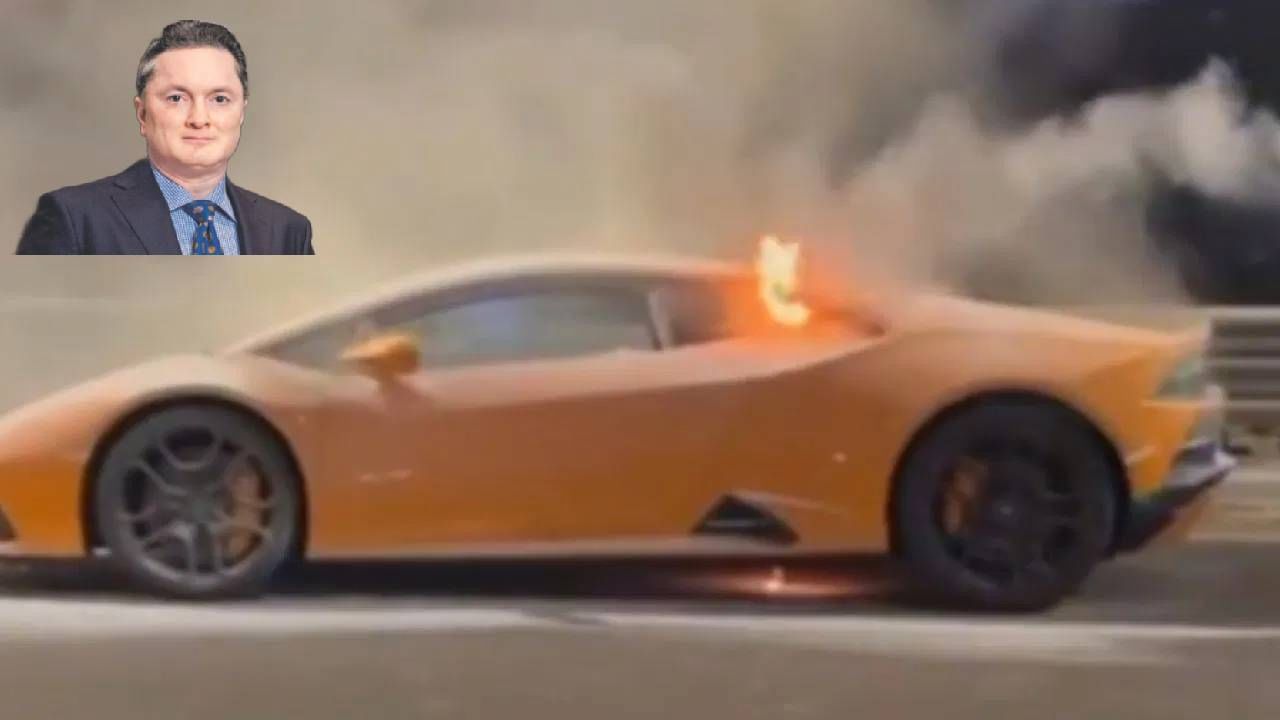 Lamborghini Car Fire : धड धड पेटली लेम्बोर्गिनी कार, गौतम सिंघानियाने शेअर केला Video, सुरक्षेवर ठेवले बोट