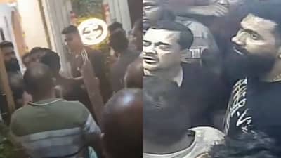 काळ्या रंगाचा टी-शर्ट, वाढलेली दाढी, शुक्लाचा मराठी कुटुंबावर रॉडने बेछुट हल्ला; नवं CCTV फुटेज थरकाप उडवणारं
