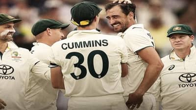 AUS vs IND : नितीश रेड्डीची निर्णायक खेळी, टीम इंडिया 180 धावांवर ऑलआऊट, मिचेल स्टार्कचा सिक्स