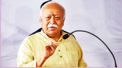 Mohan Bhagwat : सरसंघाचालक मोहन भागवत आणि RSS मुखपत्र ऑर्गनायजरमध्ये मशिदींच्या मुद्यावरुन मतभिन्नता