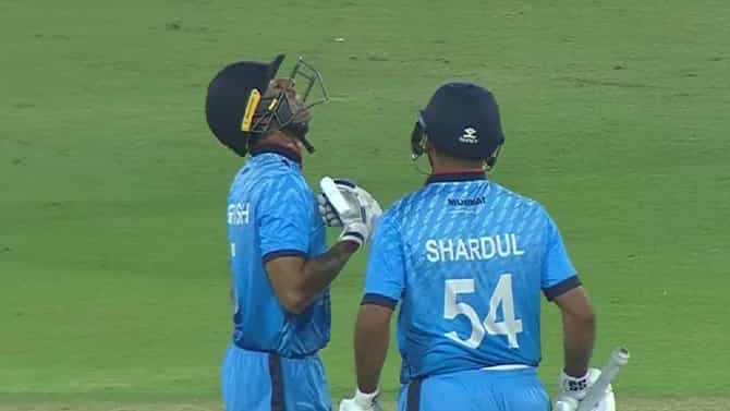 टी20 क्रिकेट स्पर्धेत अय्यरच्या नेतृत्वात मुंबईचा शेवटच्या षटकात विजय, बाद फेरीत मिळवलं स्थान