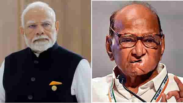 Sharad Pawar Meet PM Narendra Modi : मोठी बातमी, शरद पवार पंतप्रधान मोदींमध्ये चर्चा, भेट म्हणून दिली ही फळं