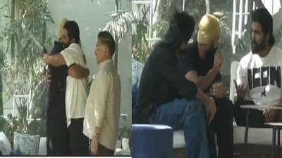 अल्लु अर्जुनने तुरुंगातून सुटल्यावर कुणाला मारली घट्ट मिठी?, रश्मिकाच्या... तो व्हिडीओ व्हायरल; चर्चा काय?