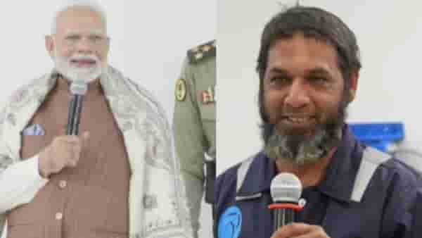 Video : किती वर्ष झाले इकडे? काय इच्छा काय तुझी?; नरेंद्र मोदी कुवैतमध्ये मुस्लिम व्यक्तीशी चक्क मराठीत बोलतात तेव्हा...