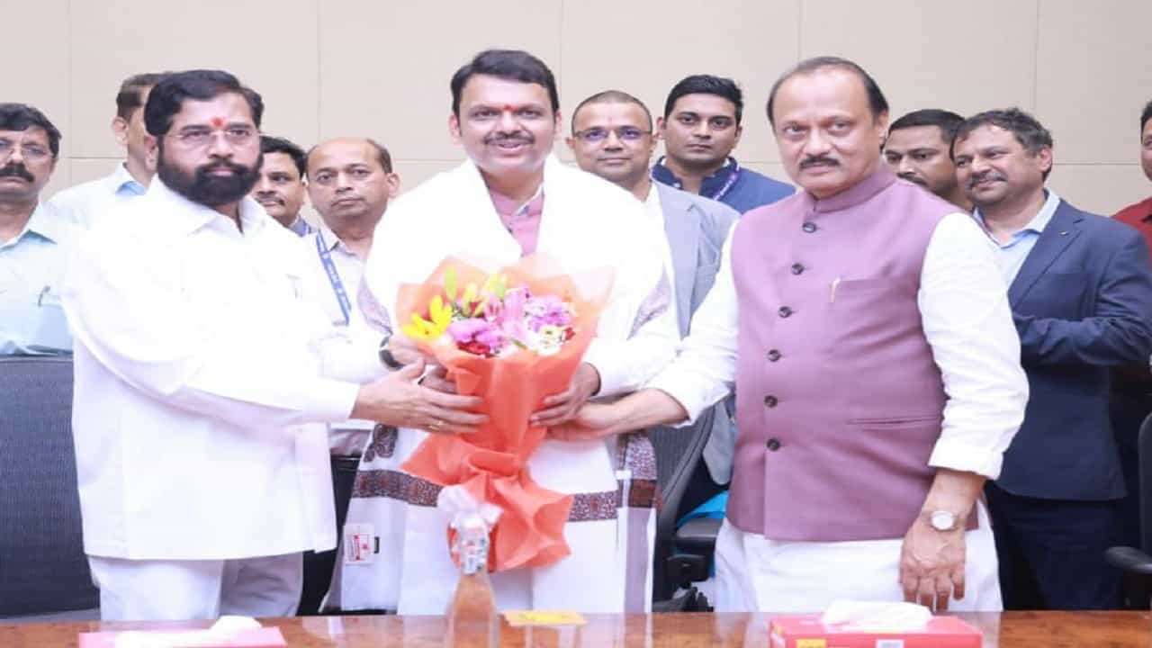 शपथविधी होताच मुख्यमंत्री देवेंद्र फडणवीसांसह उपमुख्यमंत्री अजितदादा अन् शिंदे थेट मंत्रालयात