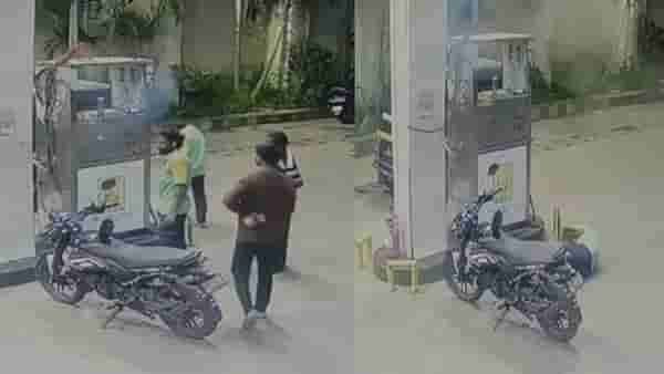 Pune news : भयानक ! बाईकमध्ये CNG भरताना नोझल उडालं, कर्मचाऱ्याचा डोळाच गेला !
