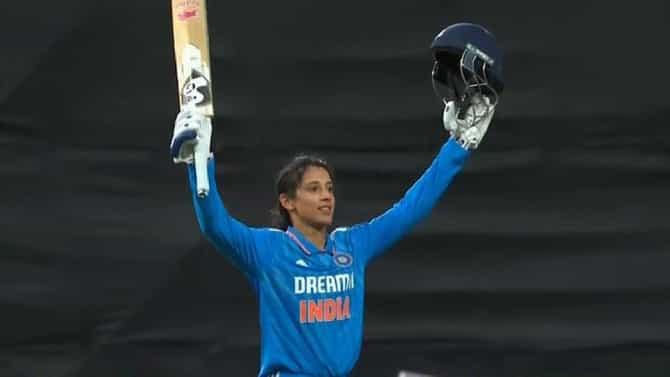 Smriti Mandhana जगात भारी, ऑस्ट्रेलियाविरुद्ध ऐतिहासिक शतक, अशी कामगिरी करणारी पहिलीच