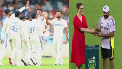 रोहितच्या नेतृत्वात टीम इंडिया विजयी, Prime Ministers XI चा 6 विकेट्सने धुव्वा