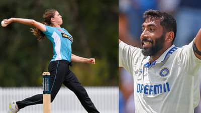 Video : टी20 वर्ल्डकप स्पर्धेत जसप्रीत बुमराहसारखी गोलंदाजी, ऑस्ट्रेलियाच्या गोलंदाजीला धार