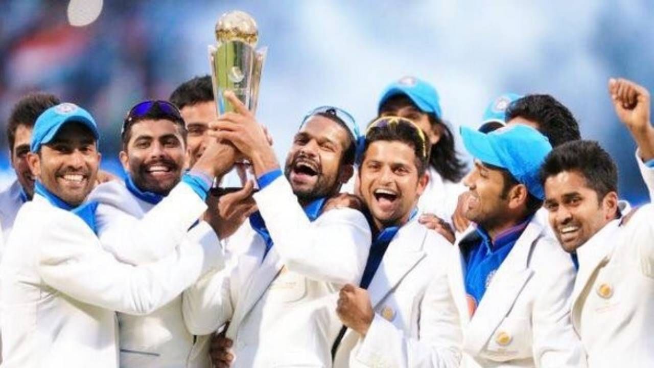 2013 साली झालेल्या चॅम्पियन्स ट्रॉफीवर भारताने नाव कोरलं. महेंद्रसिंह धोनीच्या नेतृत्वात चषक जिंकला. 20 षटकांचा हा सामना खेळवला गेला. हा सामना भारताने 5 धावांनी जिंकला.