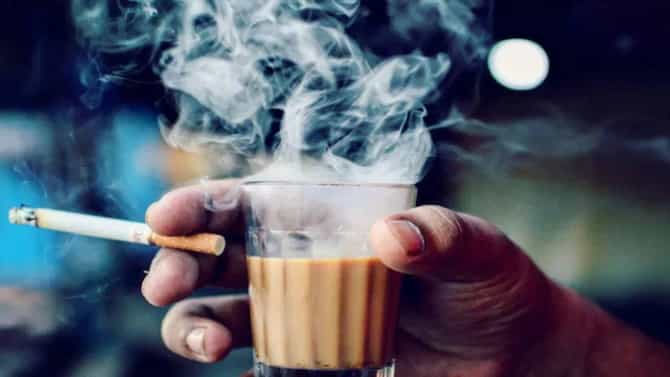 चहा आणि सिगारेट सोबत घेण्याची तुम्हालाही सवय ? मग हे वाचलंच पाहिजे...