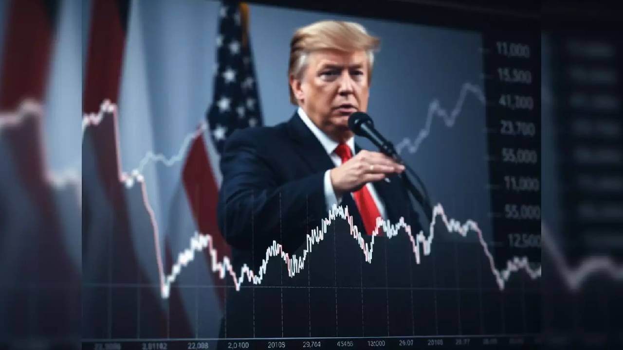 डोनाल्ड ट्रम्प दुसर्‍यांदा अमेरिकेच्या राष्ट्राध्यक्ष पदी आले. त्याची धास्ती भारतीय शेअर बाजाराने घेतली. एकाच सत्रात शेअर बाजारातील गुंतवणूकदारांना 8.30 लाख कोटींचा फटका बसला.