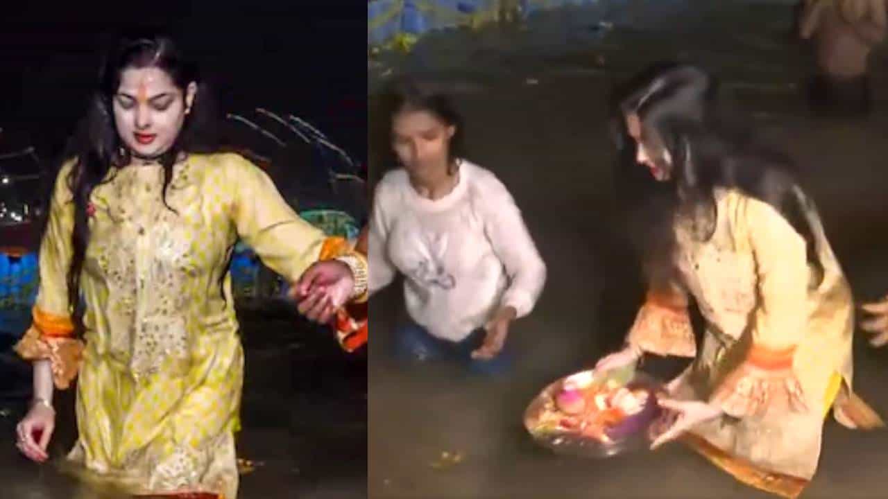 स्वत:चं पिंडदान केल्यानंतर ममता कुलकर्णीची पहिली प्रतिक्रिया; म्हणाली हा महादेवांचा आदेश..