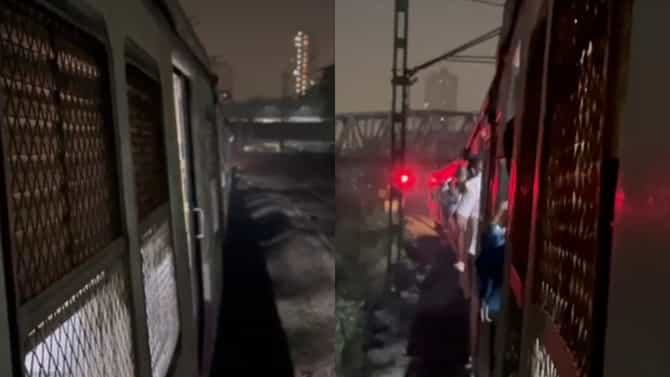 ध्वजारोहणासाठी वेळेत पोहोचता आले नाही, सोशल मीडियावरून संताप, हार्बर लोकल रखडल्याने प्रवाशी भडकले