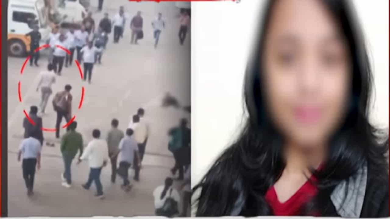 पुण्यात दिवसाढवळ्या तरूणीची हत्या, धारदार सुऱ्यानं 4-5 वार; थरकाप उडवणारा व्हिडीओ व्हायरल पुण्यात दिवसाढवळ्या तरूणीची हत्या, धारदार सुऱ्यानं 4-5 वार; थरकाप उडवणारा व्हिडीओ व्हायरल