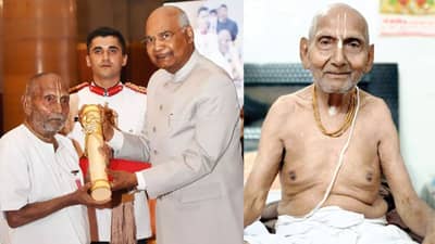 वयाच्या चौथ्या वर्षी दीक्षा, एक शताब्दीपासून कुंभ मेळ्यात आगमन, 128 वर्षीय पद्मश्री बाबा आहेत तरी कोण?