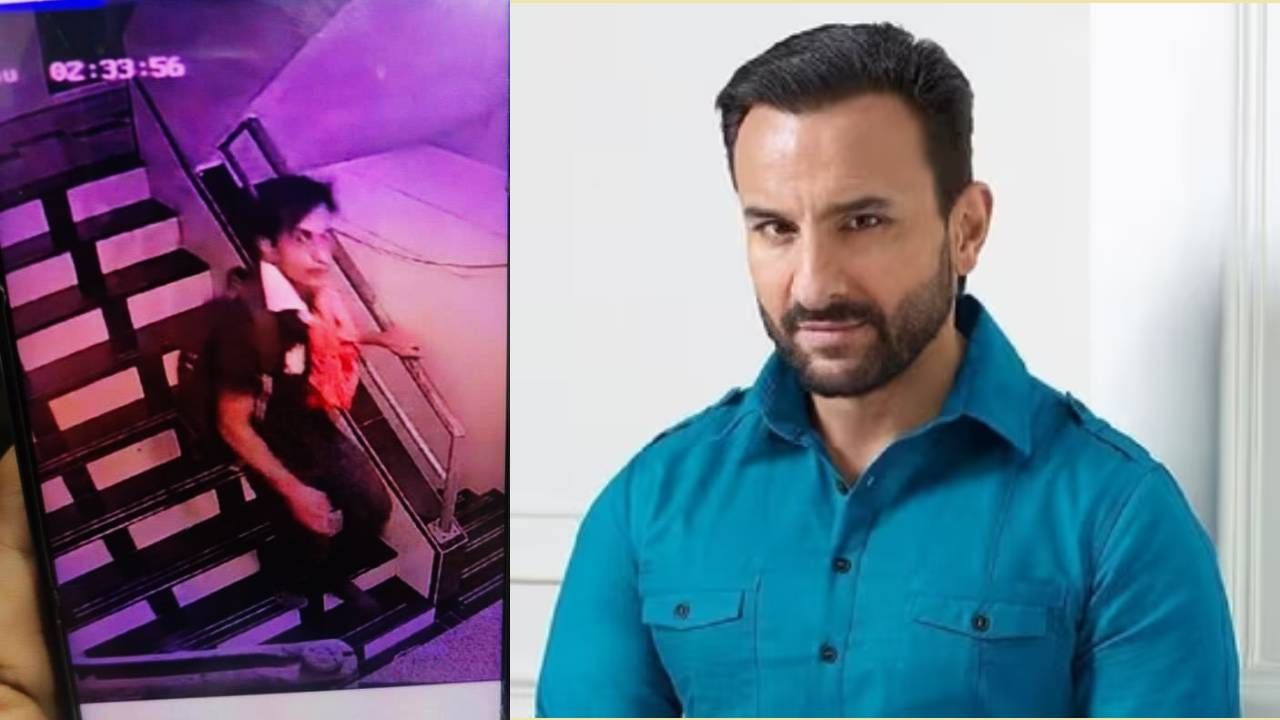 Saif Ali Khan : अखेर तो सापडला; आरोपीचा फोटो समोर, मध्यरात्री सैफ अली खानवर केला होता चाकू हल्ला