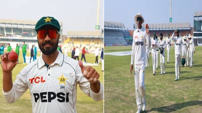 PAK vs WI : साजिद खान-नोमान अलीच्या फिरकीने विंडीजला गुंडाळलं, पाकिस्तानचा 127 धावांनी विजय