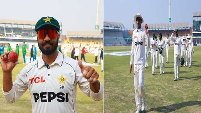 PAK vs WI : साजिद खान-नोमान अलीच्या फिरकीने विंडीजला गुंडाळलं, पाकिस्तानचा 127 धावांनी विजय