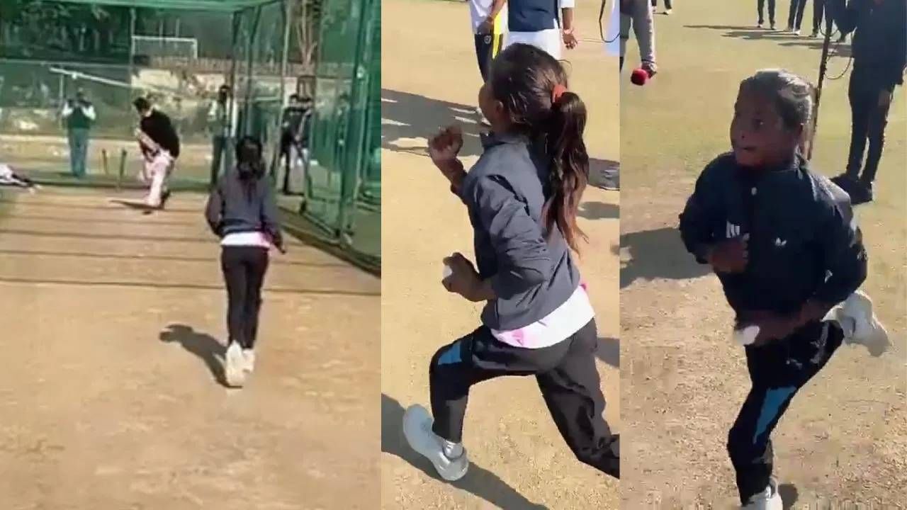 Video : ॲक्शनच नाही तर झहीरच्या अंदाजात सुशीला मीणाचा यॉर्कर, क्रीडामंत्री राज्यवर्धन राठोर क्लीन बोल्ड Video : ॲक्शनच नाही तर झहीरच्या अंदाजात सुशीला मीणाचा यॉर्कर, क्रीडामंत्री राज्यवर्धन राठोर क्लीन बोल्ड