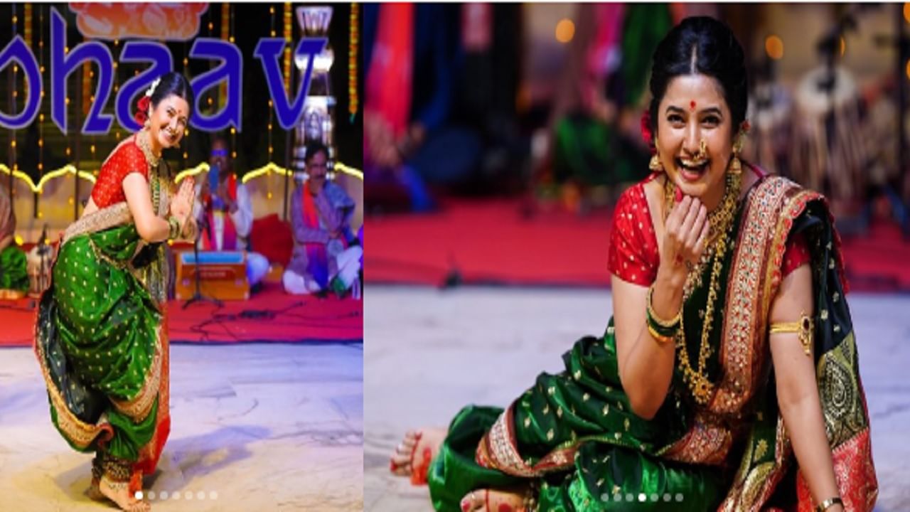 गुरूदेवांसमोर थिरकताना आनंद...; बंगळुरूमधील श्री श्री रवीशंकर यांच्या आश्रमात प्राजक्ताची फक्कड लावणी गुरूदेवांसमोर थिरकताना आनंद...; बंगळुरूमधील श्री श्री रवीशंकर यांच्या आश्रमात प्राजक्ताची फक्कड लावणी