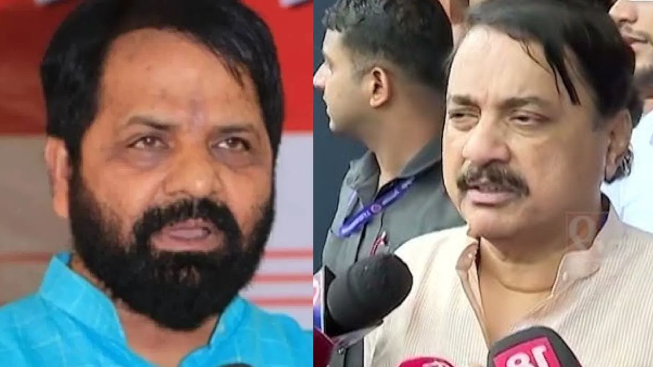 पालकमंत्रिपदावरून महायुतीमध्ये मिठाचा खडा, गोगावलेंचे तटकरेंवर गंभीर आरोप पालकमंत्रिपदावरून महायुतीमध्ये मिठाचा खडा, गोगावलेंचे तटकरेंवर गंभीर आरोप