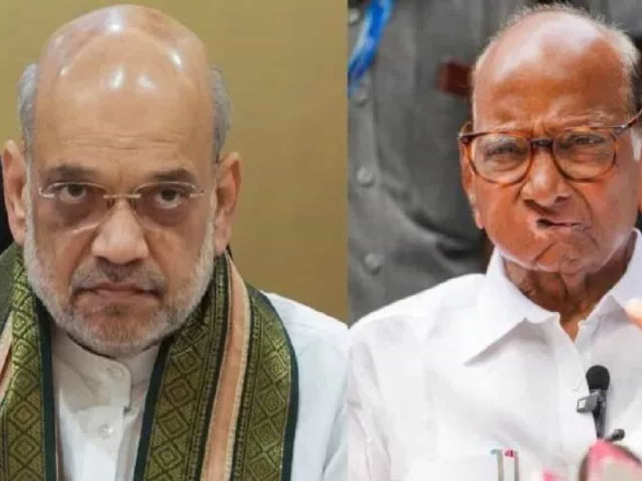 मार्केटिंग नेता बनून फिरणं सोपं असतं पण..., मालेगावच्या सभेत अमित शाह कडाडले, शरद पवारांवर हल्लाबोल