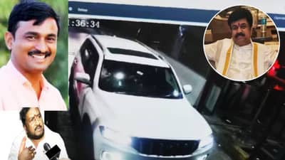 पुन्हा चर्चेत त्याच आलिशान गाड्या, संतोष देशमुख यांच्या खूनानंतर वाल्मिक कराडने कसा काढला पळ, नवीन CCTV फुटेजने खळबळ