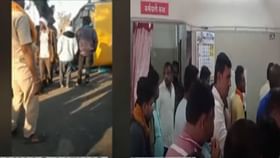स्टिअरिंग रॉड तुटून स्कूलबस धडकली झाडावर, एका विद्यार्थ्याचा मृत्यू